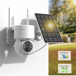 HD Solar Camera 1080P HD Wireless IP Camera PIR Solar Powered Outdoor Night Vision Home Security