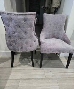 Chairs. Set of 2 decor accent chairs