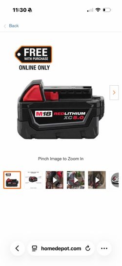 Milwaukee batteries