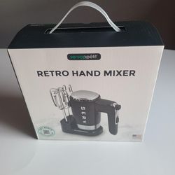 Servappetit Retro Hand Mixer (Black)