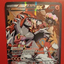 Pokemon Team Magma's Groudon EX
