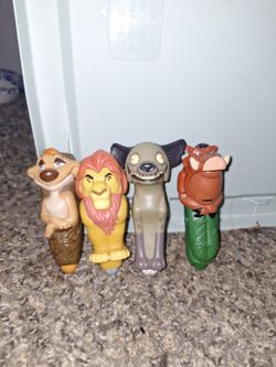 Vintage lion king collectables