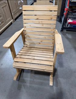 Patio Wooden Rocking Chair