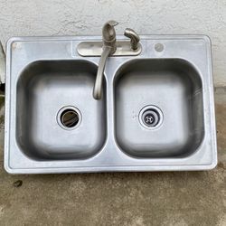Stainless Steel Double Sink