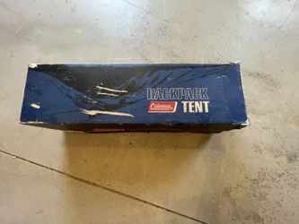 Vintage 1970s Coleman Backpack Tent 