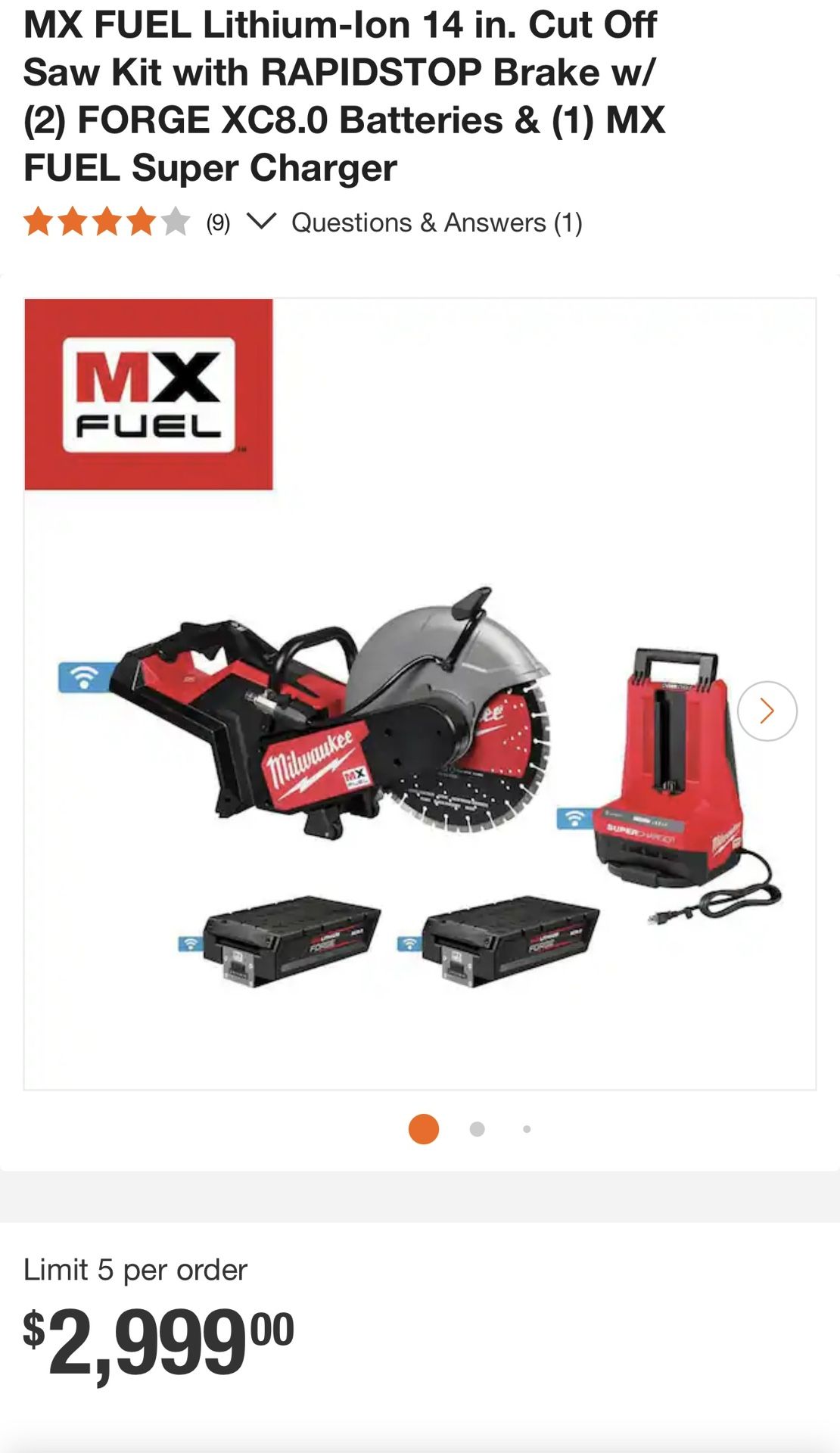 Milwaukee Power Saw
