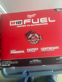 7 1/4 circular saw Milwaukee m18 tool only