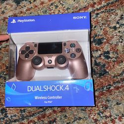 Authentic Rose Gold PS4 DualShock 4 Controller Brand New Sealed 