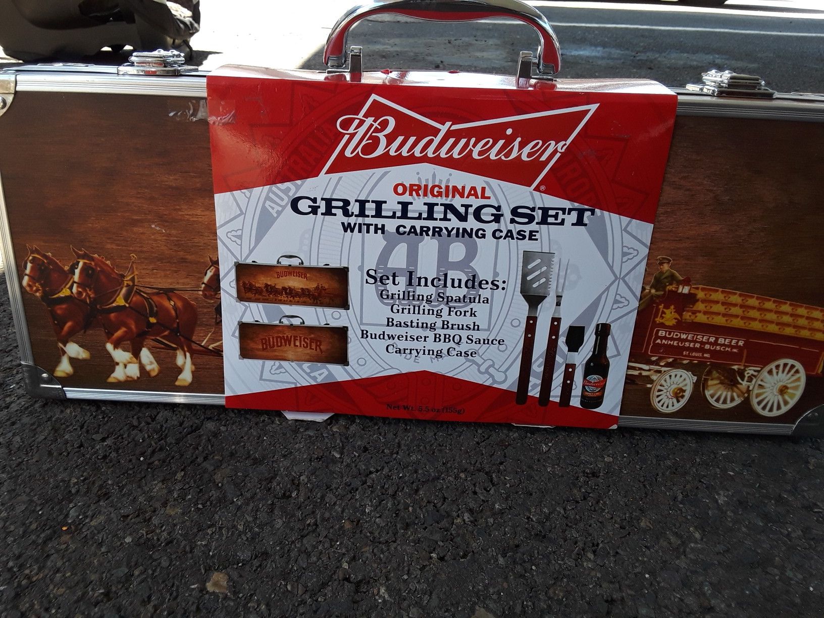 Budweiser Grill Set