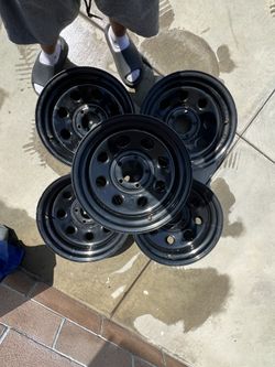 Stock Jeep Rims