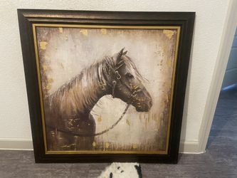 Large Horse Painting $20