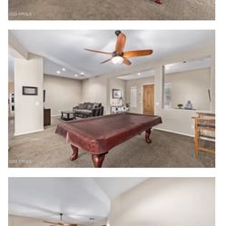 8ft Stone Pool Table 