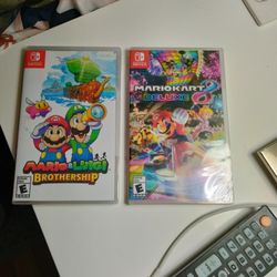Nintendo Switch Games Mario Luigi Brother Ship And Mario kart 