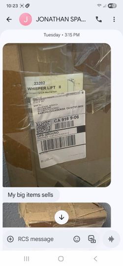 Brand New In Box 23202 Whisper Lift II Flat Screen TV Lift Mechanism 