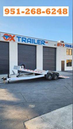 Nordtek Tilt Trailer Aluminum 7x22-2 14K GVWR
