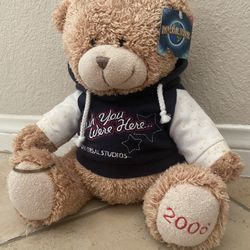 Universal Studios 2006 11” Teddy Bear Plush