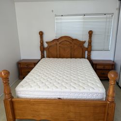 Bedroom Set And 2 Night Stands 
