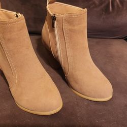 Suede Ankle Boots