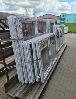 White Double-Glazed Windows – Lot