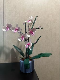 Lego Flower Orchid Prebuilt