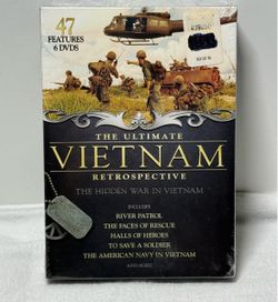 The Ultimate Vietnam Retrospective 6 DVD Box Set 47 Features 2008 NEW SEALED