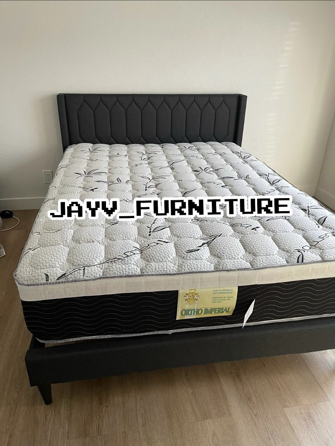 Queen Bed Frame With Mattress