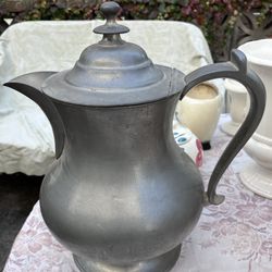 Vintage Pewter Pitcher