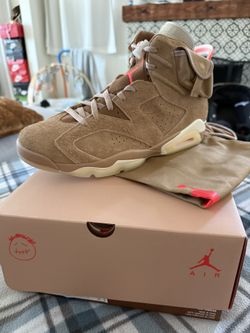 Travis Scott 6 “British Khaki” Size 11