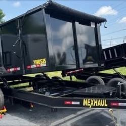 2025 NexHaul 83"x14' Dump with 4' walls