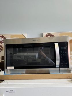 NEW WHIRLPOOL OVER THE RANGE MICROWAVE 