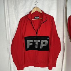 Rare FTP Windbreaker With Mesh Kangaroo Pouch Large Spring/summer 2019 Drop