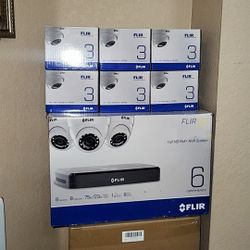 6 CAMARAS D SEGURIDAD-SURVEILLANCE SYSTEMS