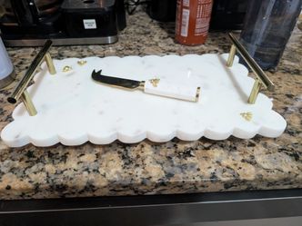 Cheese board (white Marble)
