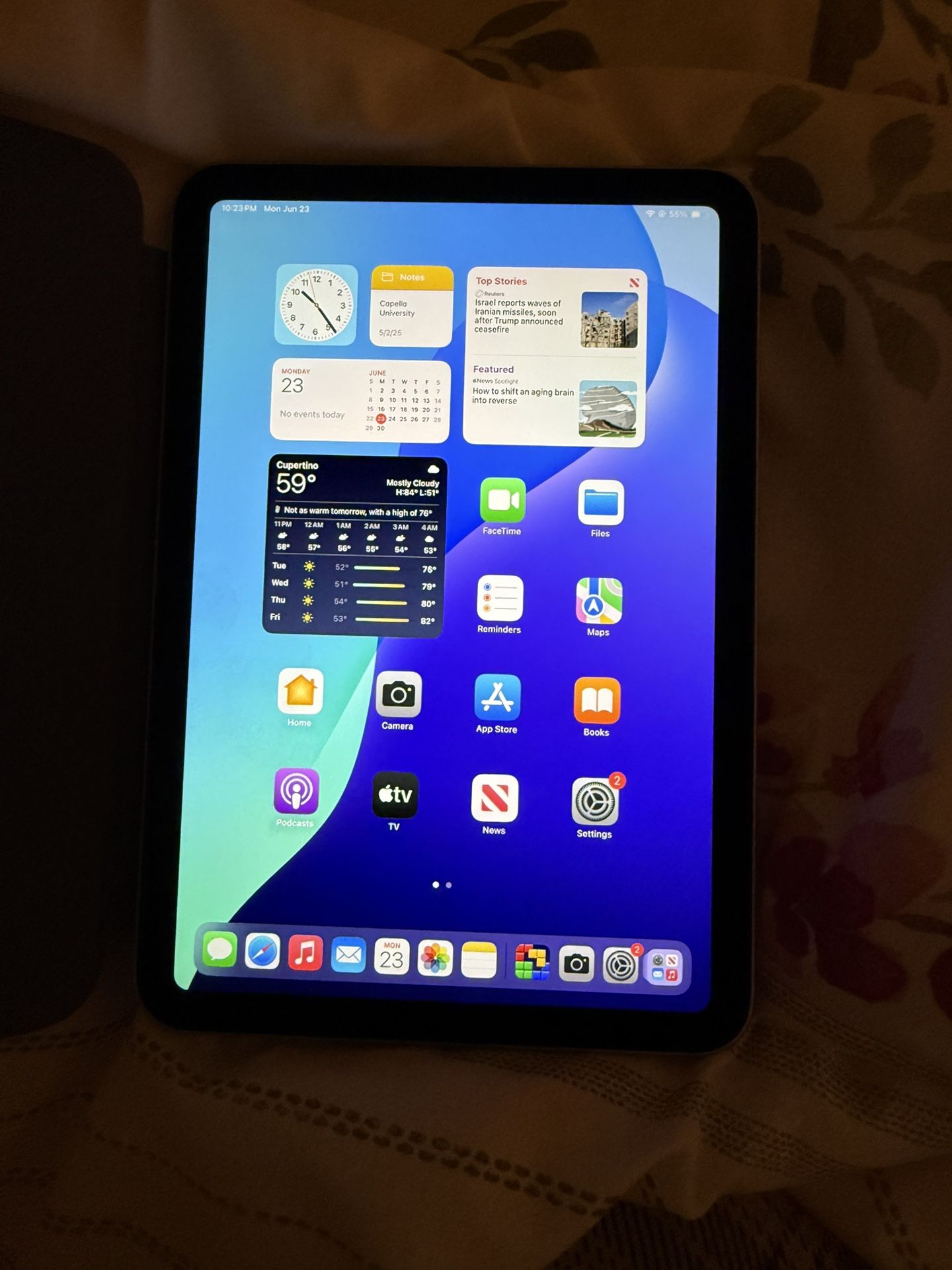 iPad Mini Blue (A17 Pro)
