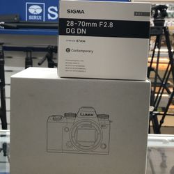 Panasonic Lumix S1 II & Sigma 28-70 F2.8  