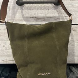 Michael Kors Suede Hobo