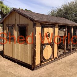 Shed /Chicken Coop 15x8