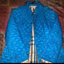 Authentic Burberry Jacket. Size M. Blue 
