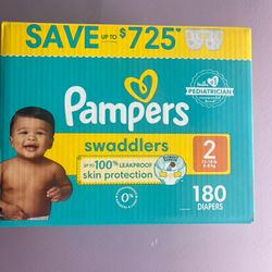 Pampers Swaddlers Size 2