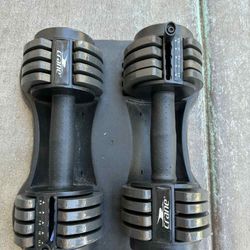 Adjustable Dumbbells- 12.5 Pounds