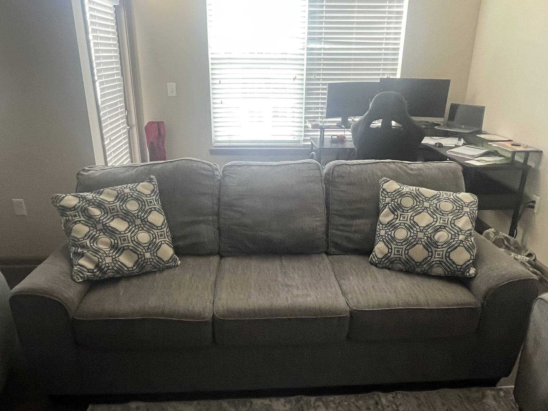 Two Couch Set - One 3 Seater, One 2 Seater