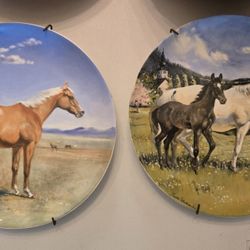 Horse Decorative Wall Plates 
