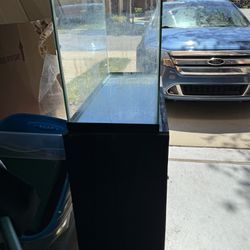 50 Or 55 Gallon Fish Tank With Stand 