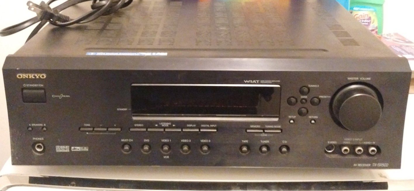 Onkyo Txsr502 Receiver