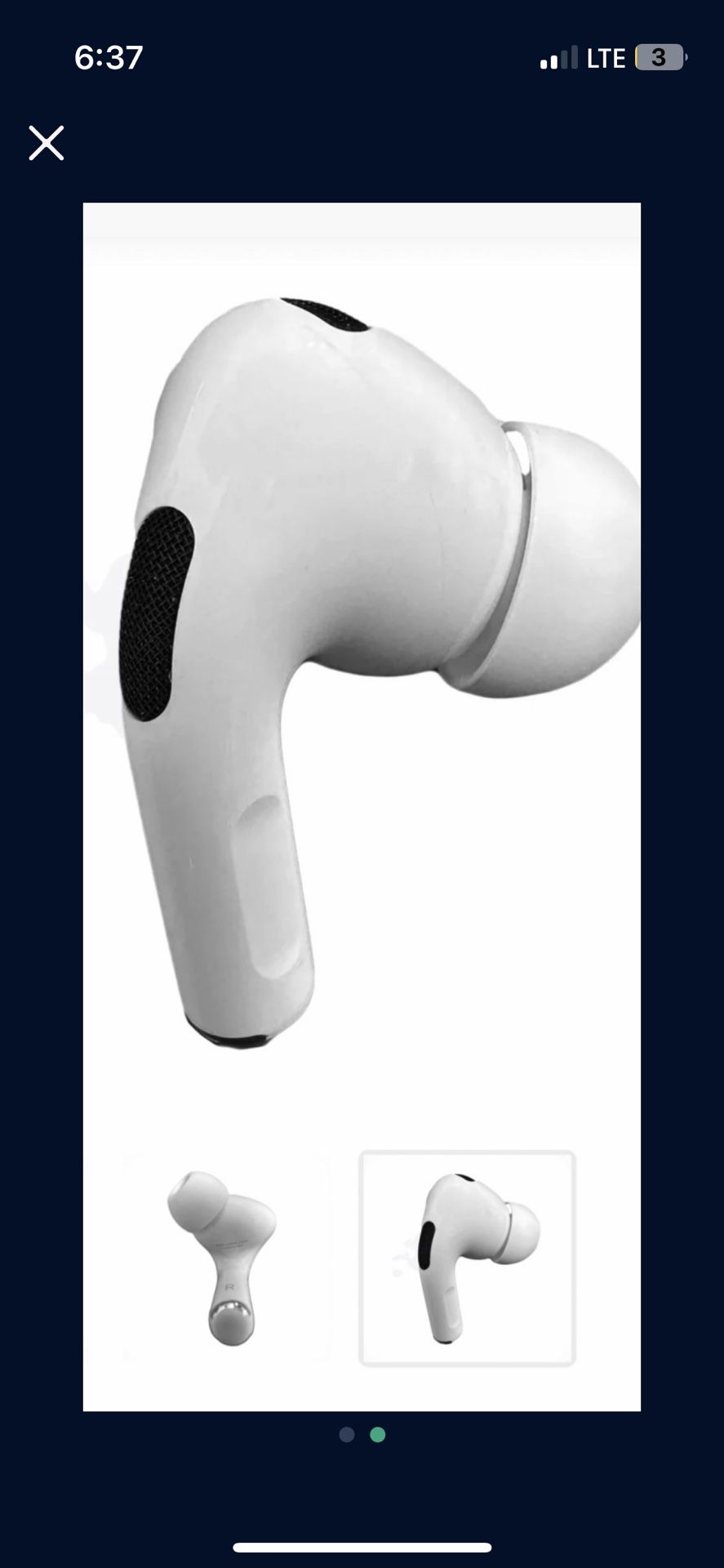 2nd Gen AirPod Pro Right Ear Only
