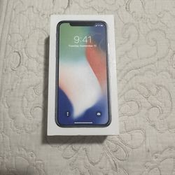 Only Box iPhone X 64GB / Solo La Caja iPhone X 64GB 