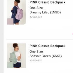 PINK Backpacks For Sale