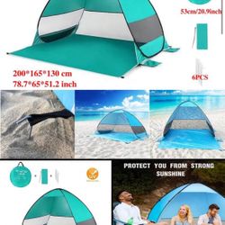 New Tent For Beach : Fits 3/4 Adult