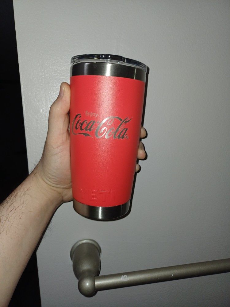 Yeti 20 Oz Rambler Coca Cola Limited Edition Tumbler