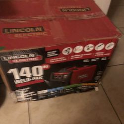Lincoln Electric Weld-Pak 140 Amp MIG and Flux-Core Wire Feed Welder, 115V, Aluminum Welder with Spool Gun sold separately